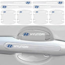 Kit Protetor Maçaneta Personalizado Universal Anti Arranhões Completo