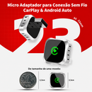 Adaptador Bluetooth Apple CarPlay e Android Auto Sem Fio 2026 - MultiTec™