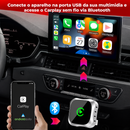 Adaptador Bluetooth Apple CarPlay e Android Auto Sem Fio 2026 - MultiTec™