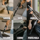 Mini Aspirador de Pó Portátil Recarregável